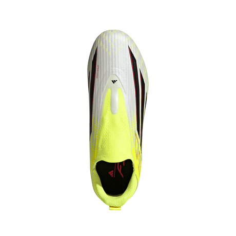 adidas F50 League Laceless FG/MG Firm Ground/Multi Ground Youth Soccer Cleats - Yellow/Black/Red - Best Buy Soccer