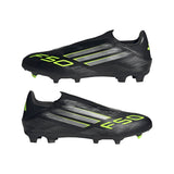 adidas F50 League Laceless FG/MG Men's Soccer Cleats - Black/IronMt/Lemon - Best Buy Soccer