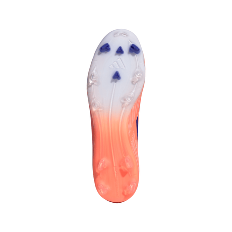 adidas F50 League Laceless FG/MG Men's Soccer Cleats - Orange/Blue/White - Best Buy Soccer