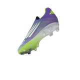 adidas F50 League Laceless FG/MG Men's Soccer Cleats - Purple/White/Lemon - Best Buy Soccer