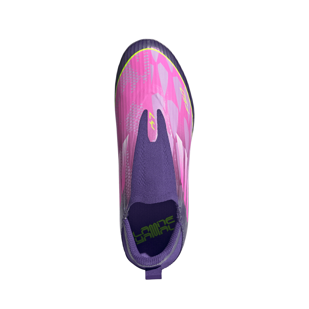 adidas F50 LEAGUE Laceless FG/MG Youth Soccer Cleats - Purple/White/Lemon - Best Buy Soccer
