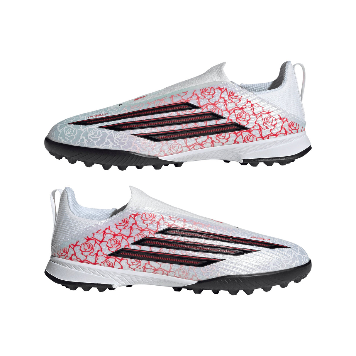 adidas F50 League Laceless TF Turf Youth Soccer Cleats - White/Black/Red - Best Buy Soccer