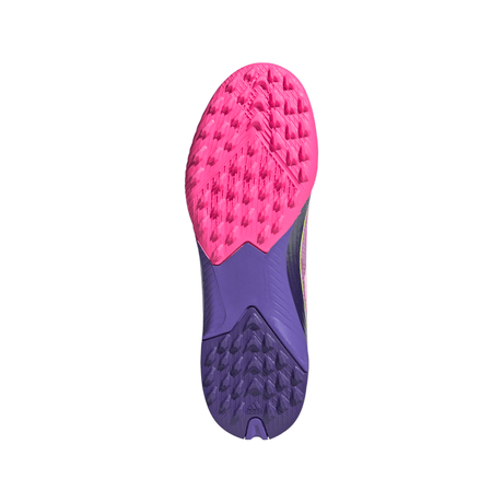 adidas F50 LEAGUE Laceless TF Youth Soccer Cleats - Purple/White/Lemon - Best Buy Soccer