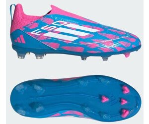 adidas F50 Elite Laceless Firm Ground Cleats - White | Free