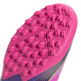 adidas F50 League LY Laceless TF Men's Soccer Cleats - Purple/White/Lemon - Best Buy Soccer
