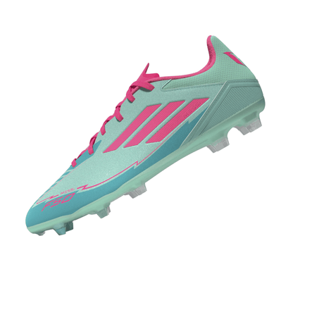 adidas F50 League Messi Firm/Multi - Ground Boots Flash Aqua/Lucid Pink/Lucid Cyan - Best Buy Soccer