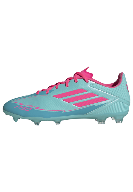 adidas F50 League Messi Firm/Multi - Ground Boots Flash Aqua/Lucid Pink/Lucid Cyan - Best Buy Soccer