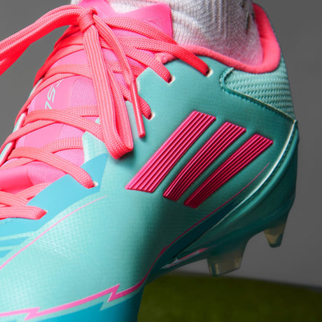 adidas F50 League Messi Firm/Multi - Ground Boots Flash Aqua/Lucid Pink/Lucid Cyan - Best Buy Soccer