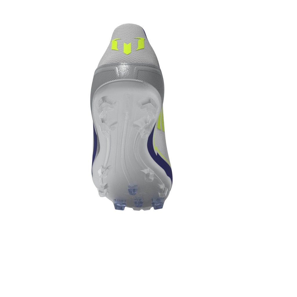 adidas F50 League Messi Firm/Multi - Ground Boots Silver/Yellow - Best Buy Soccer
