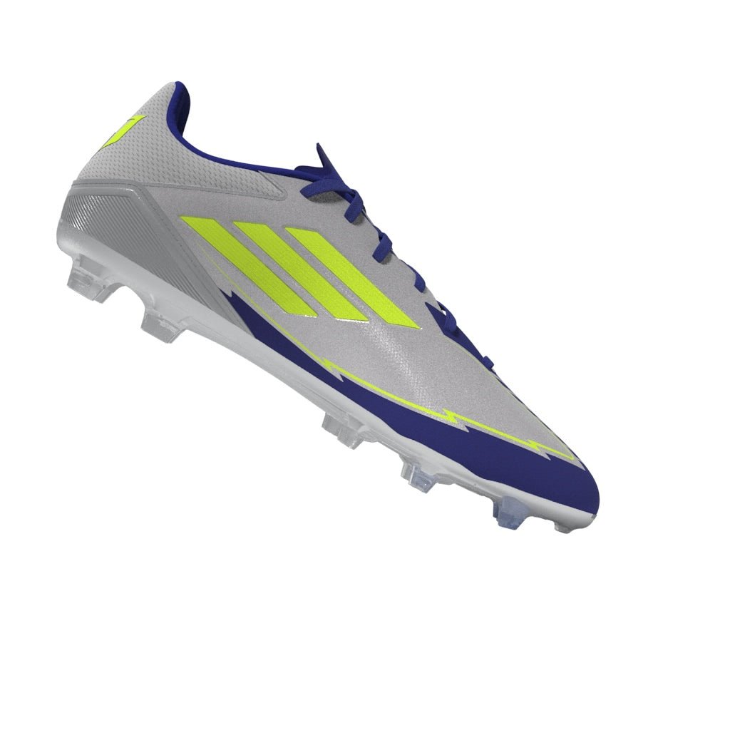adidas F50 League Messi Firm/Multi - Ground Boots Silver/Yellow - Best Buy Soccer