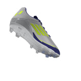 adidas F50 League Messi Firm/Multi - Ground Boots Silver/Yellow - Best Buy Soccer