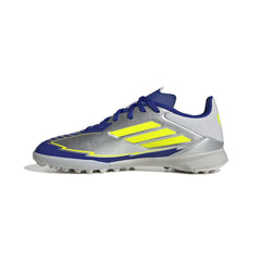 adidas F50 League Messi Turf Boots Junior Silver - Best Buy Soccer