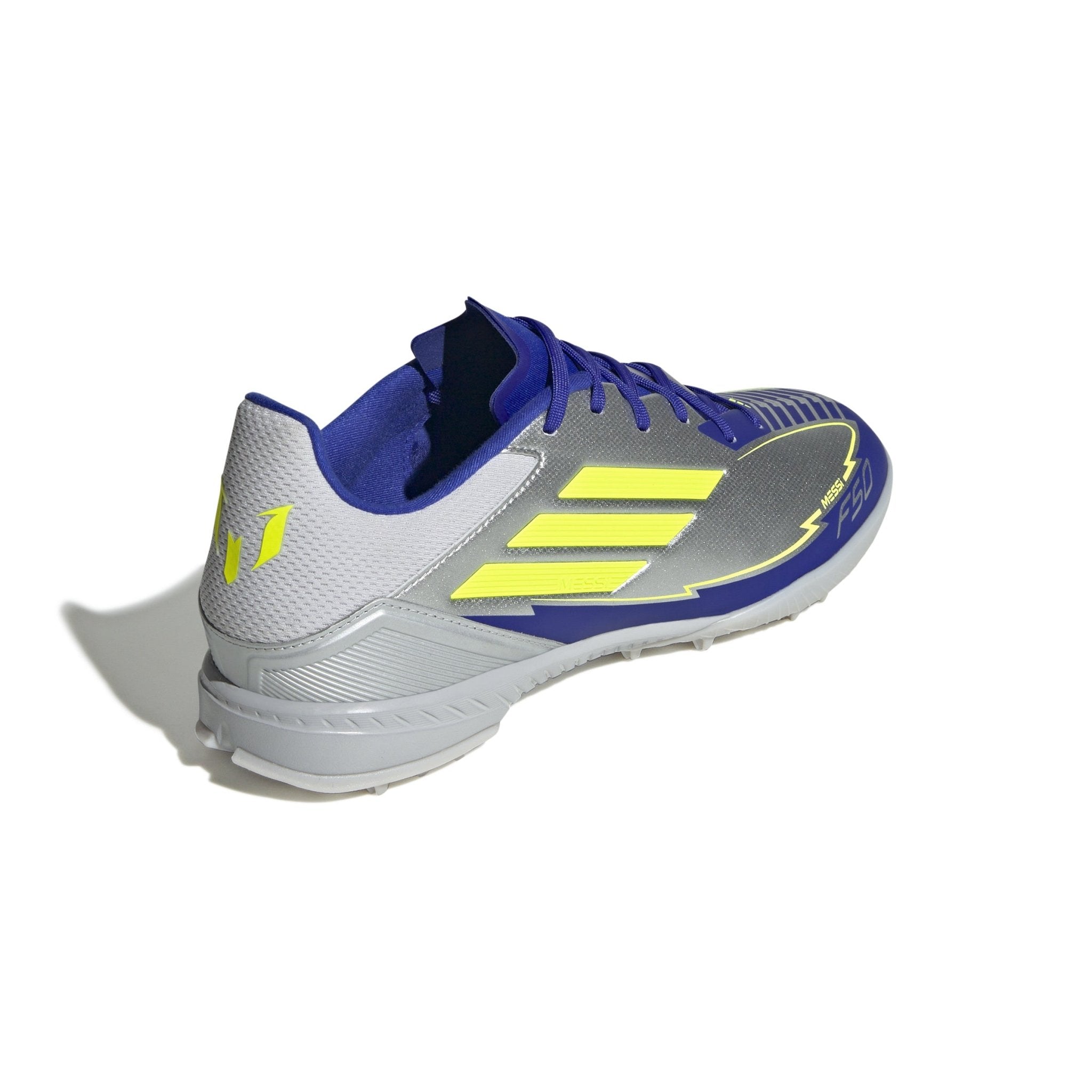 adidas F50 League Messi Turf Boots Silver - Best Buy Soccer