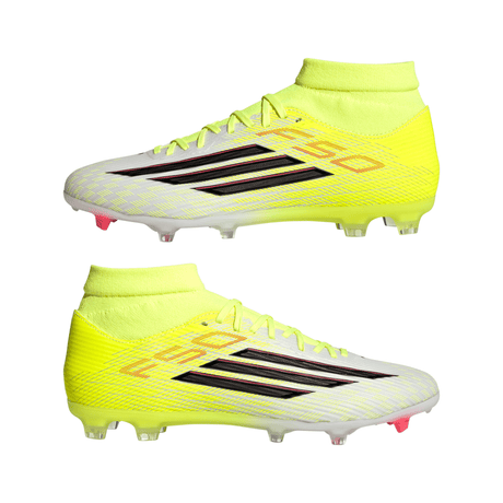 adidas F50 League Mid Cut FG/MG Firm Ground/Multi Ground Men's Soccer Cleats - Yellow/Black - Best Buy Soccer