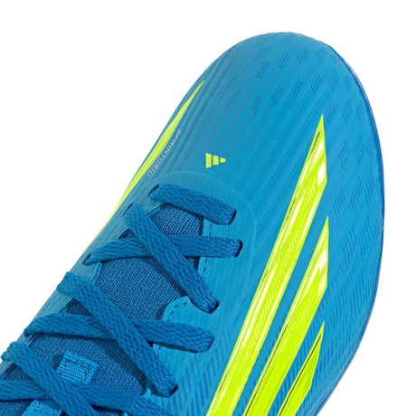 adidas F50 League Mid Cut FG/MG Firm Ground/Multi Ground Youth Soccer Cleats - Blue/Yellow/Aqua - Best Buy Soccer