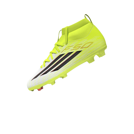 adidas F50 League Mid Cut FG/MG Firm Ground/Multi Ground Youth Soccer Cleats - Yellow/Black - Best Buy Soccer