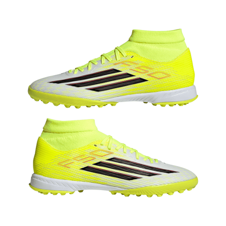 adidas F50 League Mid Cut TF Turf Men's Soccer Cleats - Yellow/Black/Red - Best Buy Soccer