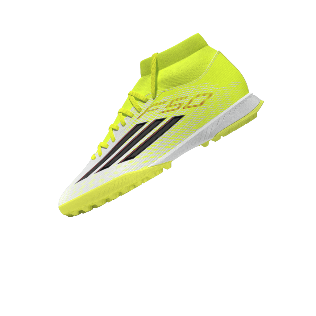 adidas F50 League Mid Cut TF Turf Men's Soccer Cleats - Yellow/Black/Red - Best Buy Soccer