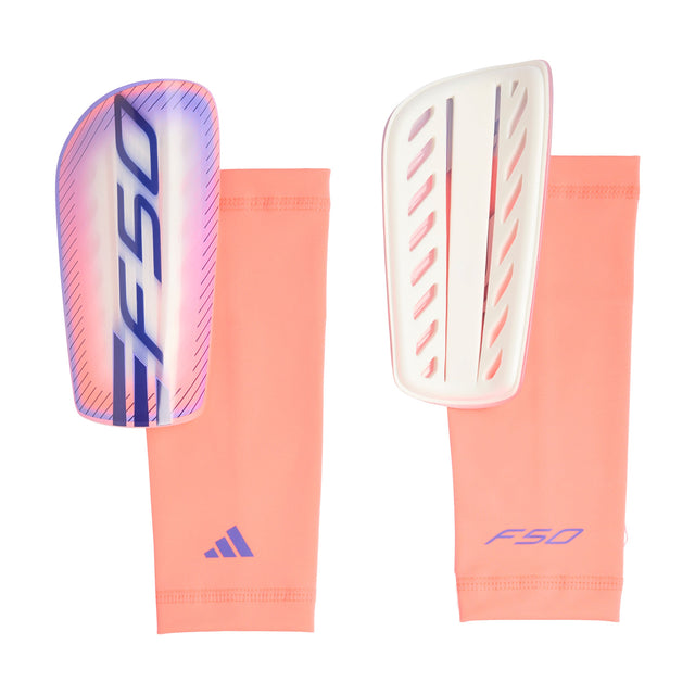 adidas F50 League Soccer Shin Guards - Purple/Oange - Best Buy Soccer