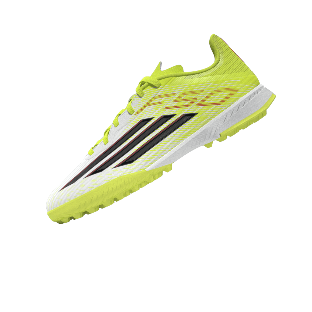 adidas F50 League TF Turf Youth Soccer Cleats - Yellow/Black/Red - Best Buy Soccer