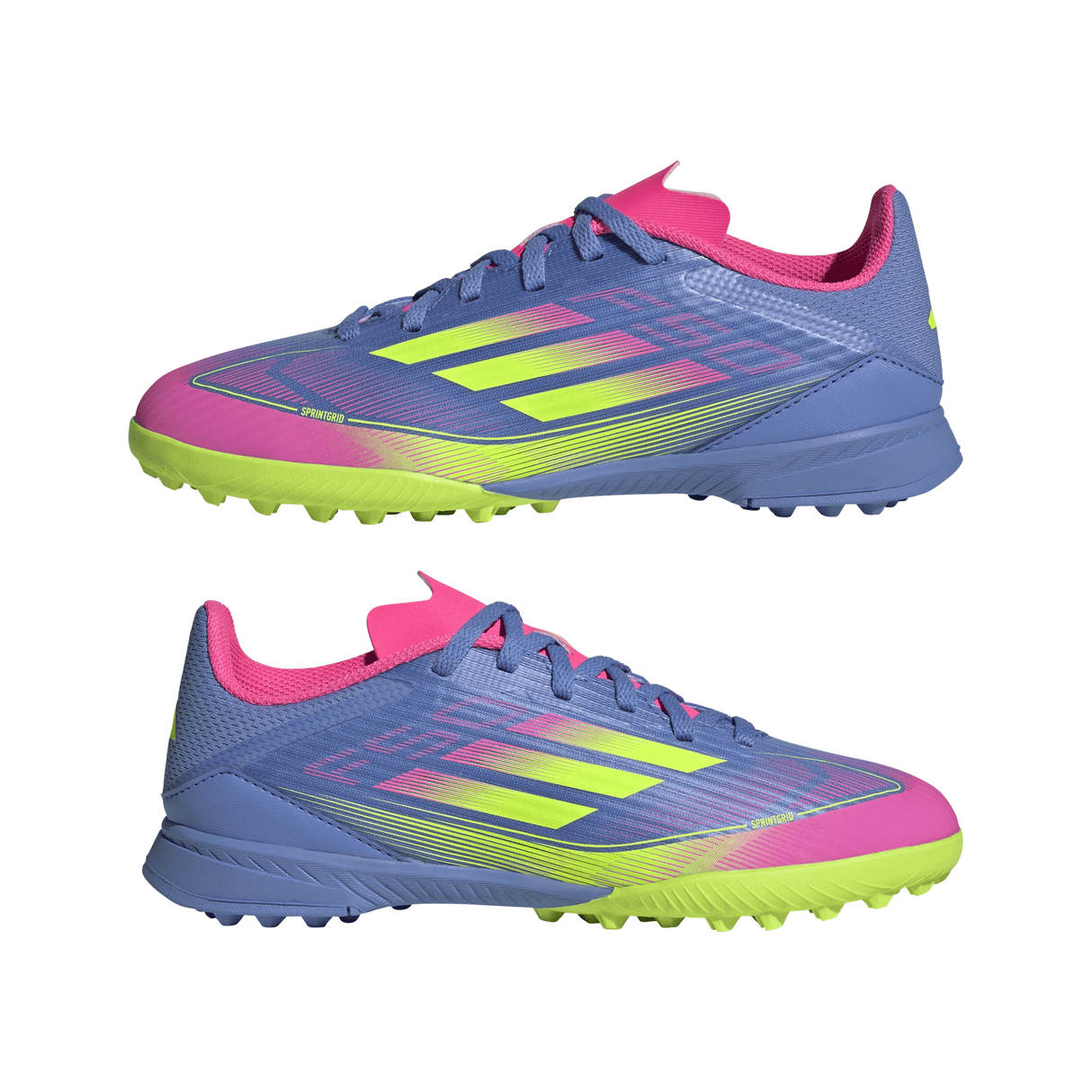 adidas F50 League Turf Boots Junior Blue - Best Buy Soccer