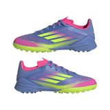 adidas F50 League Turf Boots Junior Blue - Best Buy Soccer