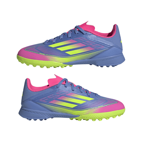 adidas F50 League Turf Boots Junior Blue - Best Buy Soccer