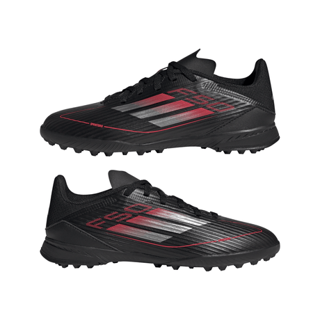 adidas F50 League Turf Boots Kids Black/Iron - Best Buy Soccer