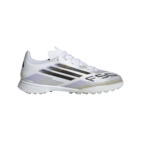 adidas F50 League Turf Boots Kids White/Black - Best Buy Soccer
