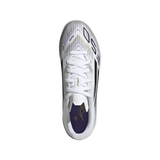 adidas F50 League Turf Boots Kids White/Black - Best Buy Soccer