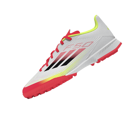 adidas F50 League Turf Boots Kids White/Black - Best Buy Soccer
