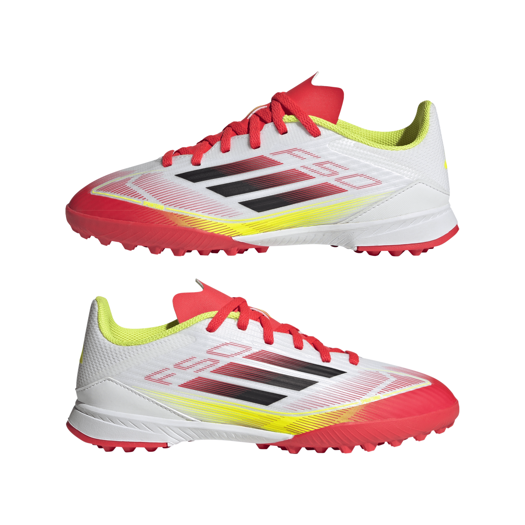 adidas F50 League Turf Boots Kids White/Black - Best Buy Soccer