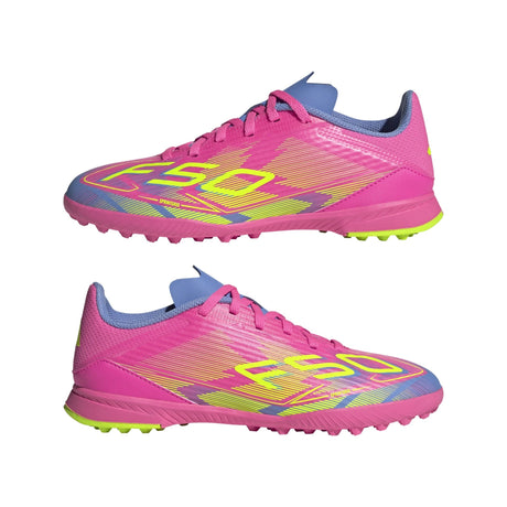 adidas F50 League Turf Junior Boots Pink - Best Buy Soccer