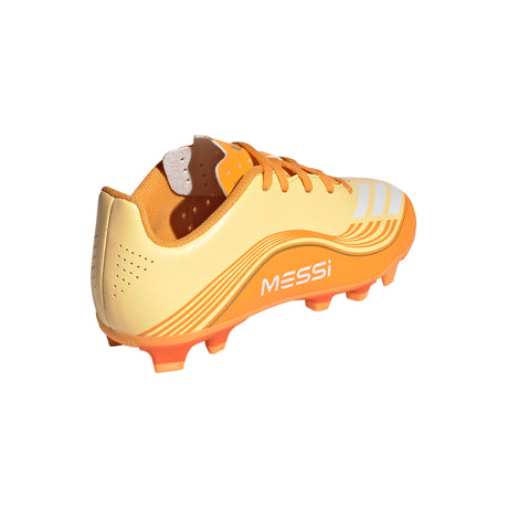adidas F50 Messi Club FG/MG Firm Ground / Multi Ground Youth Soccer Cleats - Icta/Gold - Best Buy Soccer