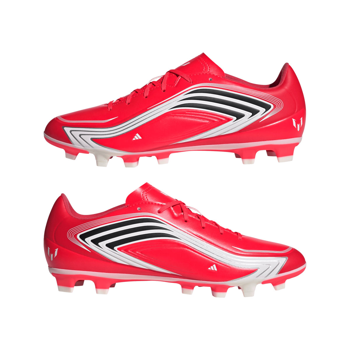 adidas F50 Messi Club FG/MG Firm Ground/Multi Ground Men's Soccer Cleats - Red/Black - Best Buy Soccer