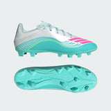 adidas F50 Messi Club FG/MG Firm Ground/Multi Ground Men's Soccer Cleats - White/Pink/Aqua - Best Buy Soccer