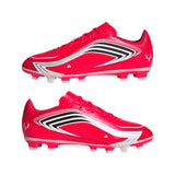 adidas F50 Messi Club FG/MG Firm Ground/Multi Ground Youth Soccer Cleats - Red/Black - Best Buy Soccer