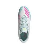 adidas F50 Messi Club Firm Ground/Multi Ground Youth Soccer Cleats - White/Pink/Aqua - Best Buy Soccer
