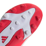 adidas F50 Messi Club Hook And Loop FG/MG Firm Ground/Multi Ground Youth Soccer Cleats - Red/Black - Best Buy Soccer