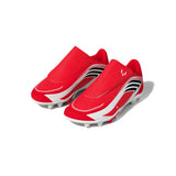 adidas F50 Messi Club Hook And Loop FG/MG Firm Ground/Multi Ground Youth Soccer Cleats - Red/Black - Best Buy Soccer