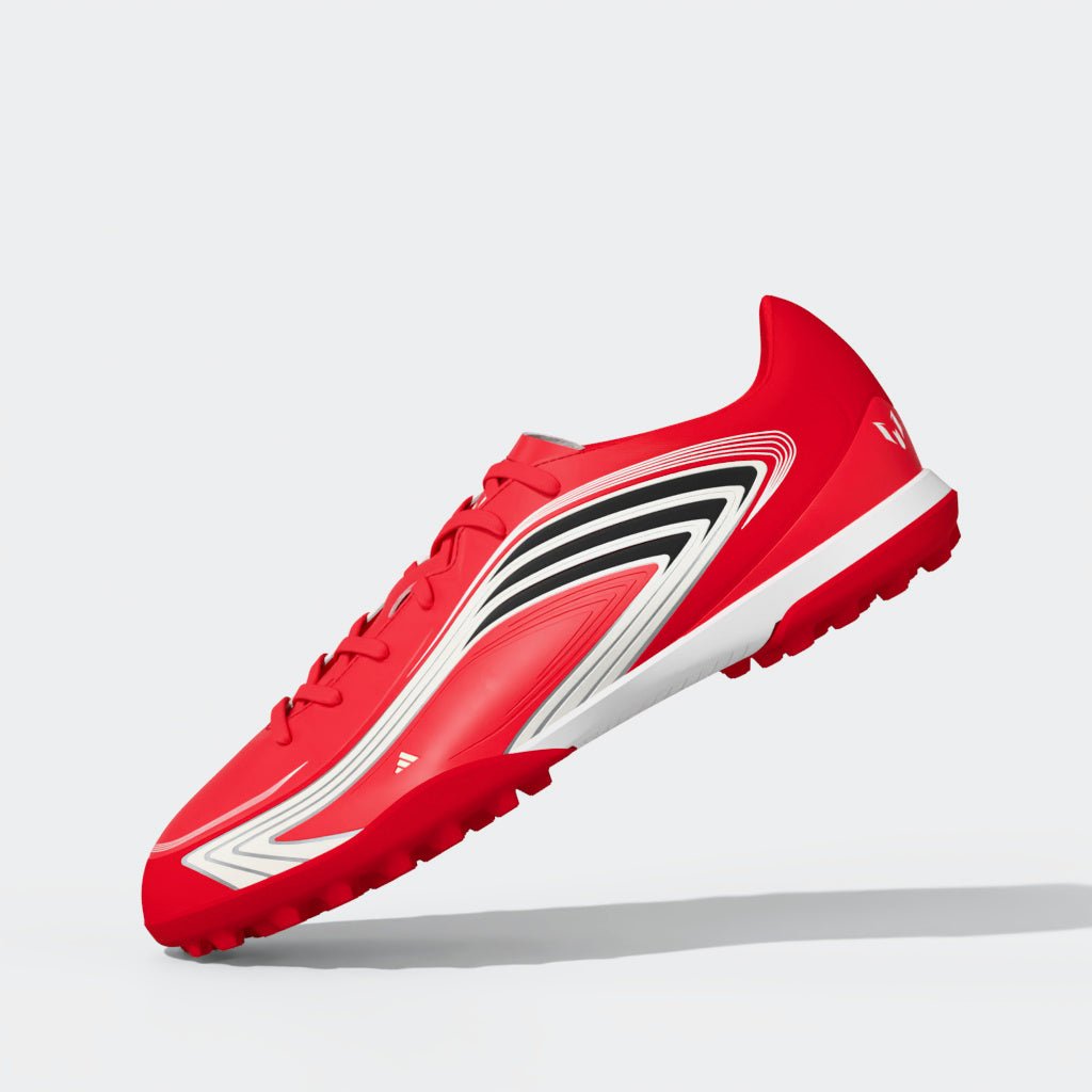 adidas F50 Messi Club TF Turf Men's Soccer Cleats - Red/Black - Best Buy Soccer