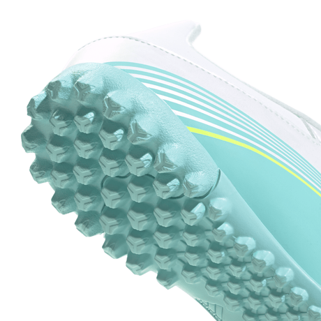 adidas F50 Messi Club TF Turf Men's Soccer Cleats - White/Pink/Aqua - Best Buy Soccer