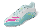 adidas F50 Messi Club TF Turf Men's Soccer Cleats - White/Pink/Aqua - Best Buy Soccer