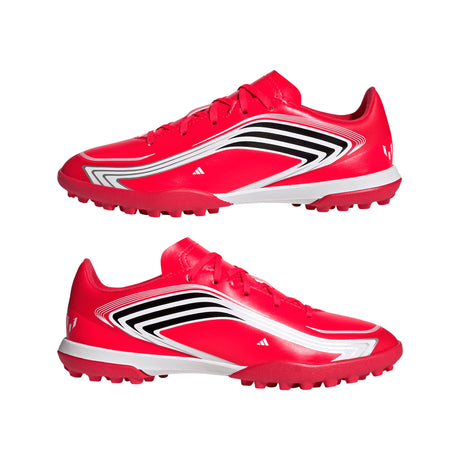 adidas F50 Messi Club TF Turf Youth Soccer Cleats - Red/Black - Best Buy Soccer