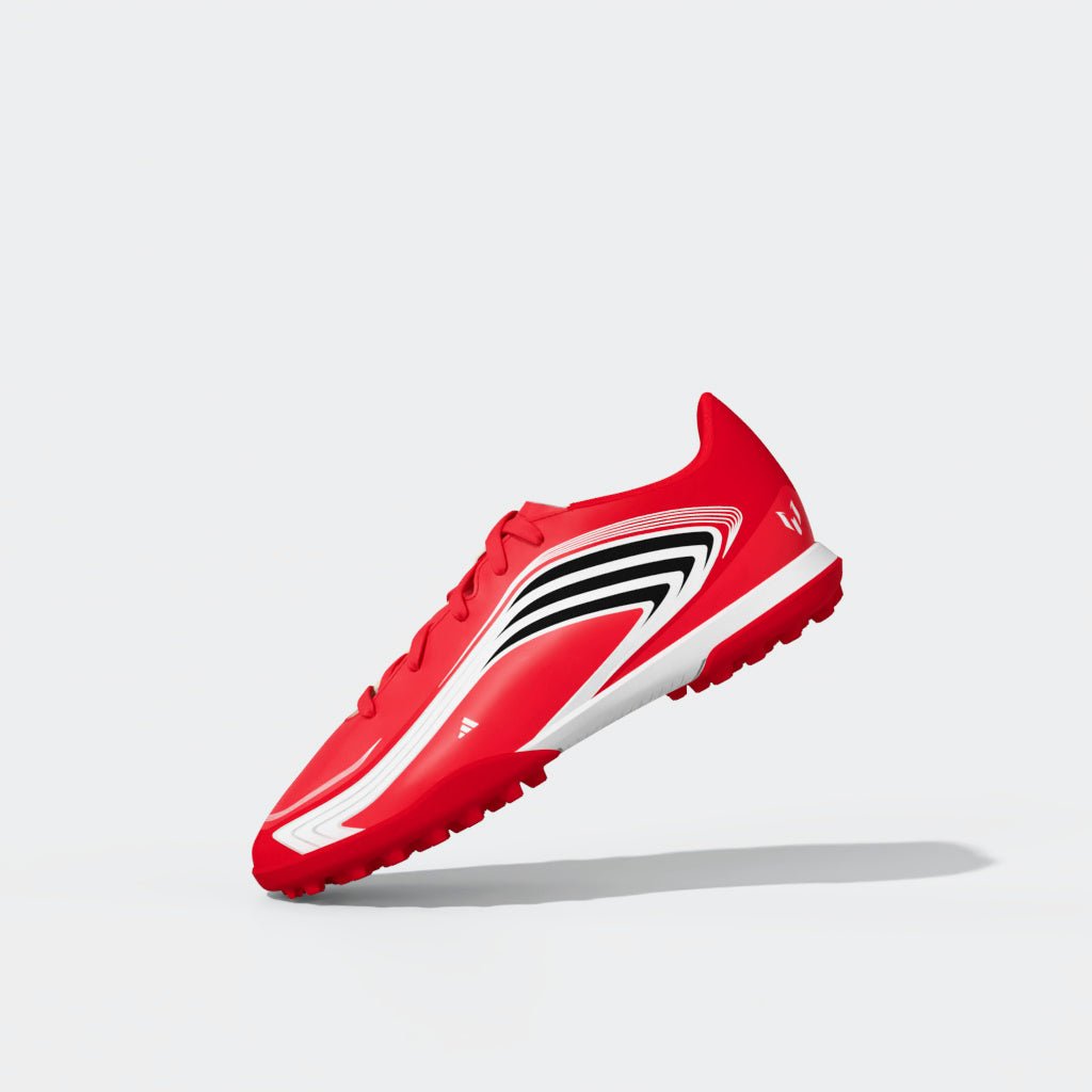 adidas F50 Messi Club TF Turf Youth Soccer Cleats - Red/Black - Best Buy Soccer