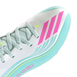 adidas F50 Messi Club TF Turf Youth Soccer Cleats - White/Pink/Aqua - Best Buy Soccer