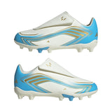 adidas F50 Messi Club Velcro Firm Ground / Multi Ground Youth Soccer Cleats - Ivory - Best Buy Soccer