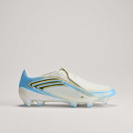 adidas F50 Messi Elite FG Firm Ground Men's Soccer Cleats - Ivory/Blue - Best Buy Soccer