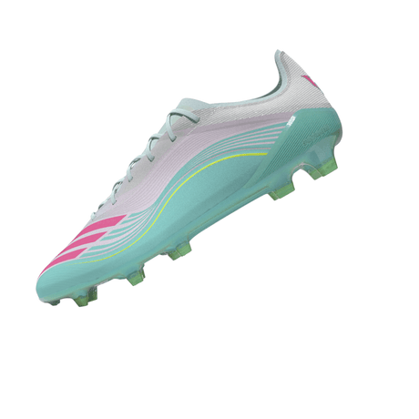 adidas F50 Messi Elite FG Firm Ground Men's Soccer Cleats - White/Pink/Aqua - Best Buy Soccer