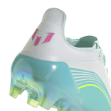 adidas F50 Messi Elite FG Firm Ground Men's Soccer Cleats - White/Pink/Aqua - Best Buy Soccer